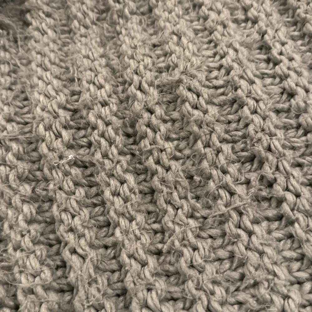 Set of 2 West Elm Chunky Woven Grey Knit Sweater Pillow Cover 20 x 20